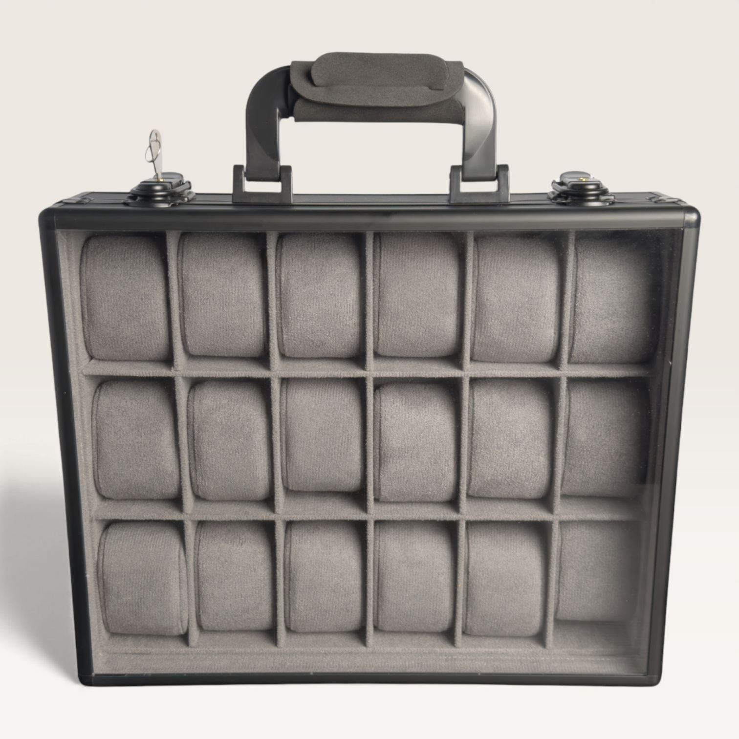 Coffret Vitrine Noir & Gris