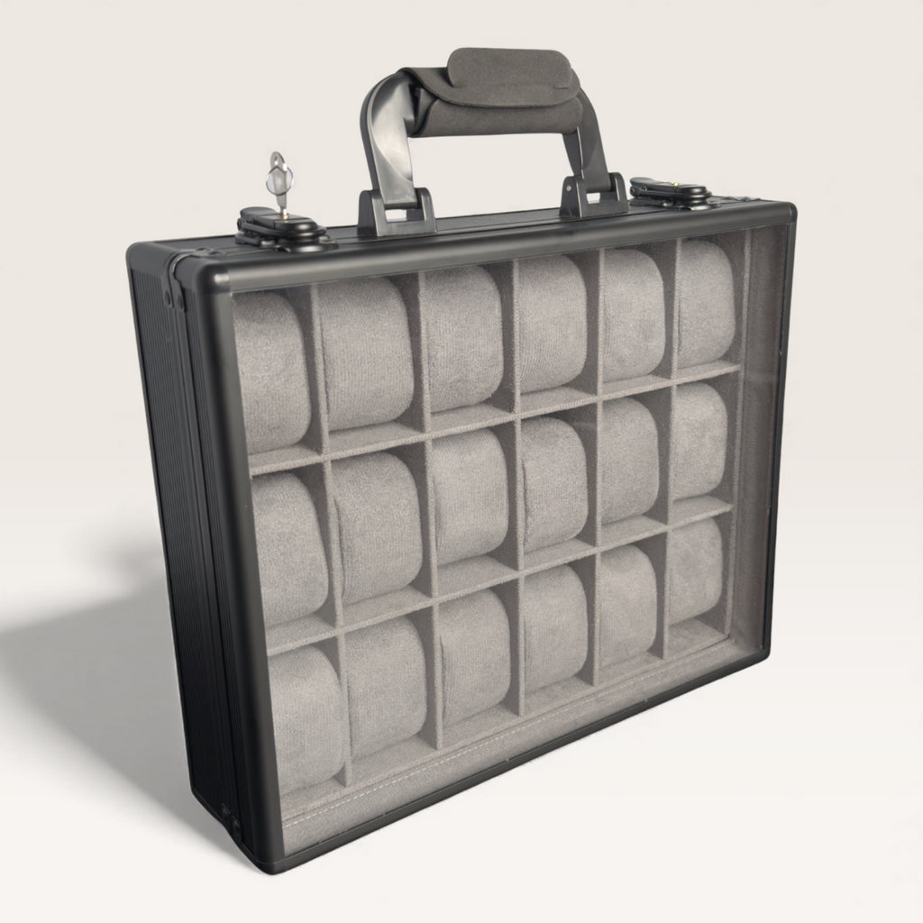 Coffret Vitrine Noir & Gris