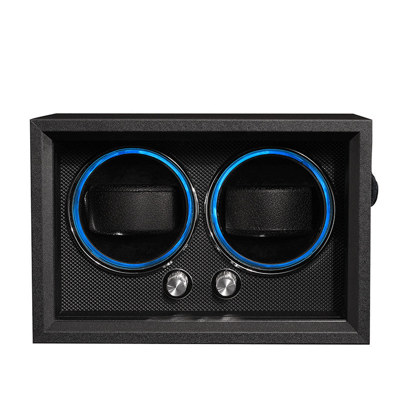 Caja giratoria automática para relojes – 2 espacios