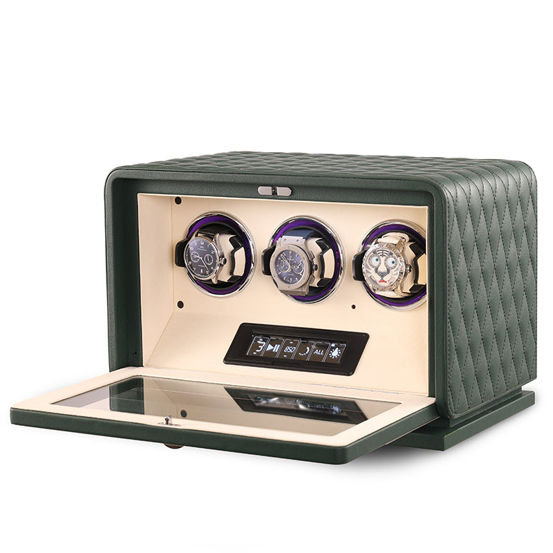 Caja giratoria automática “YODA” – 3 relojes