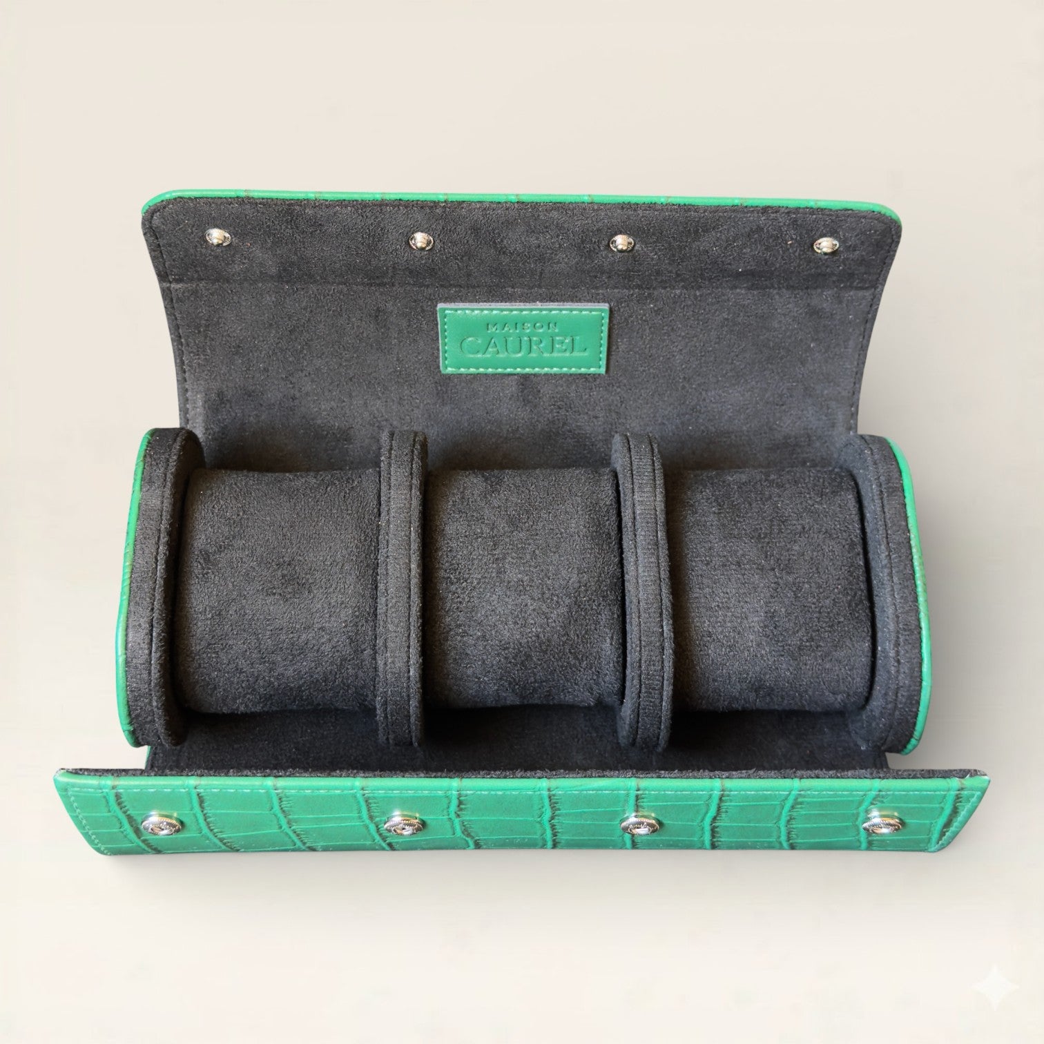 Écrin Croco Noir Trio
